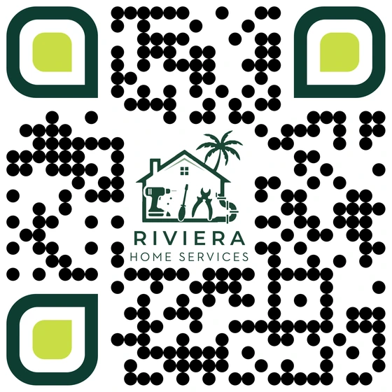 Código QR para abrir la app de Riviera Home Services